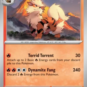 Arcanine - 059 - 151 - LevelupCards.nl