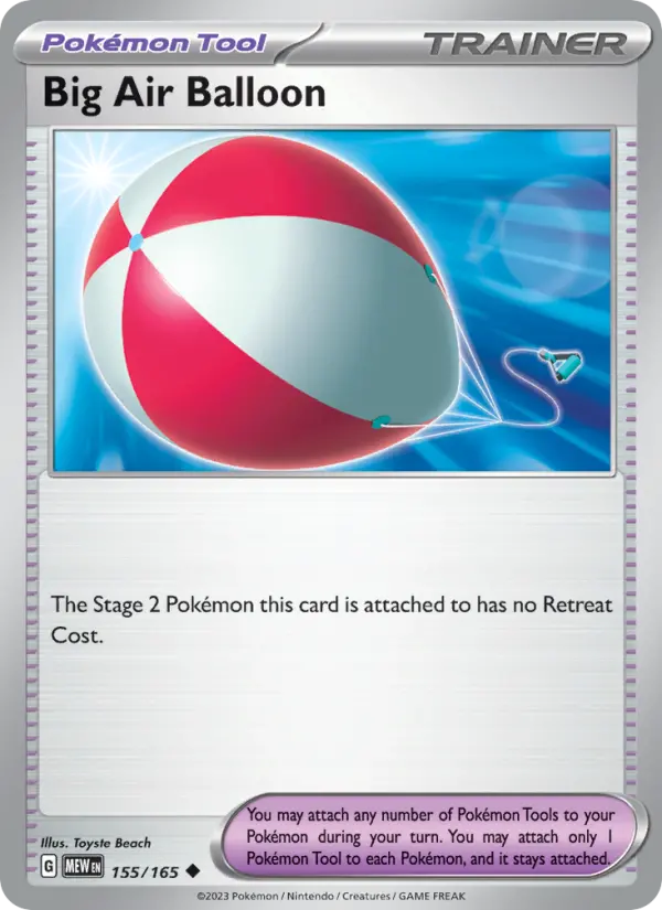 Big Air Balloon - 155 - 151 - LevelupCards.nl