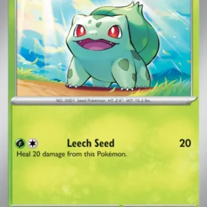 Bulbasaur - 001 - 151 - LevelupCards.nl