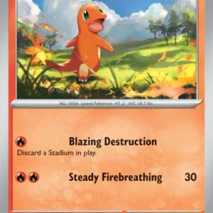 Charmander - 004 - 151 - LevelupCards.nl