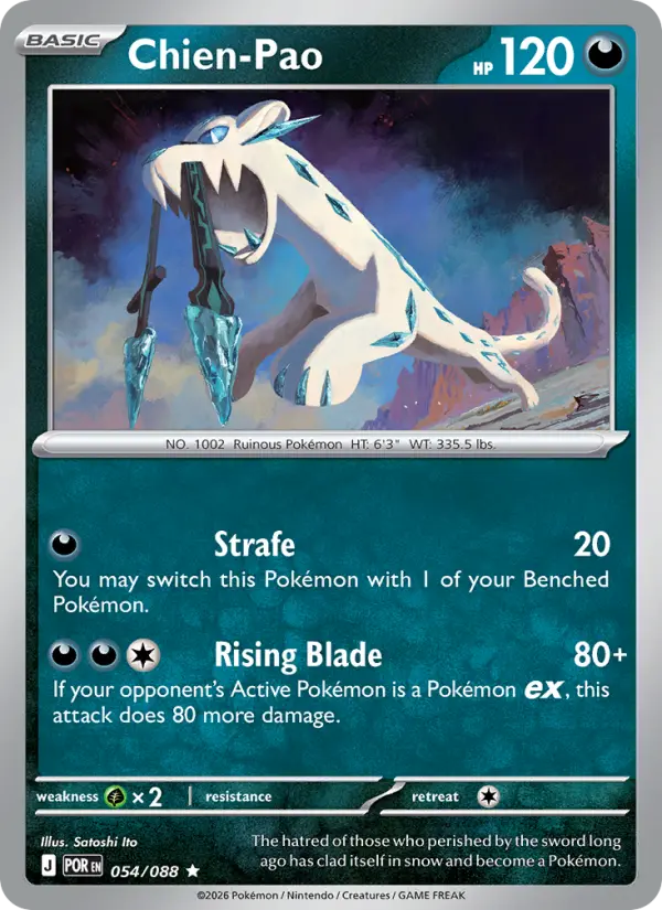 Chien-Pao - 054 - Perfect Order - LevelupCards.nl