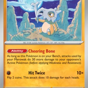 Cubone - 104 - 151 - LevelupCards.nl