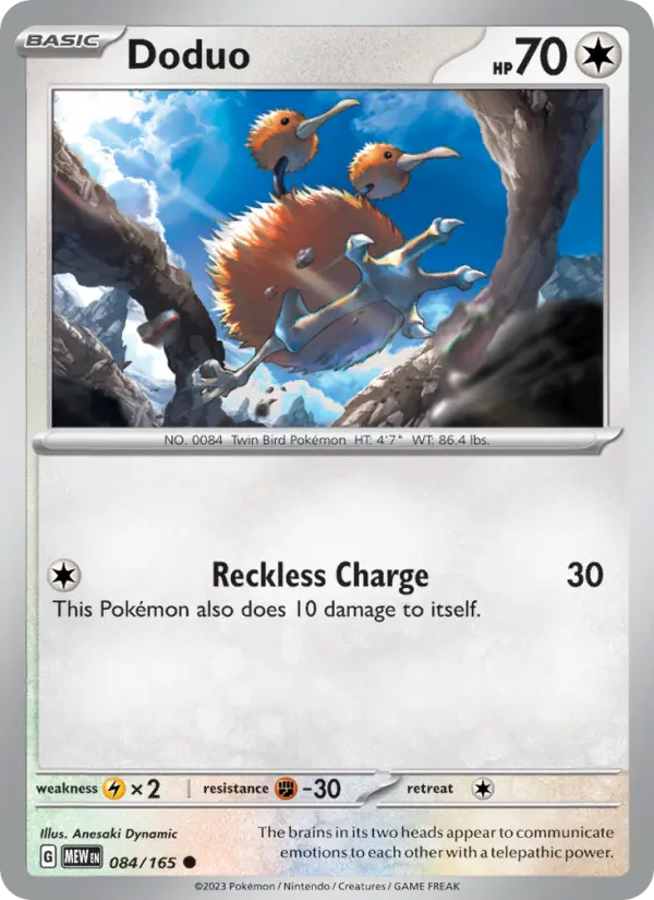 Doduo - 084 - 151 - LevelupCards.nl