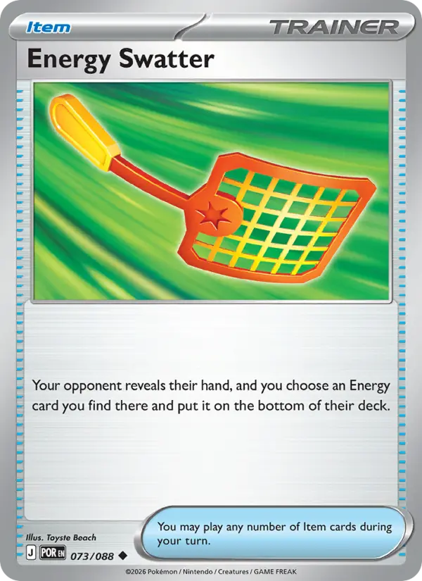 Energy Swatter - 073 - Perfect Order - LevelupCards.nl