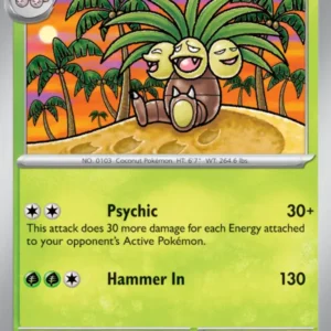 Exeggutor - 103 - 151 - LevelupCards.nl