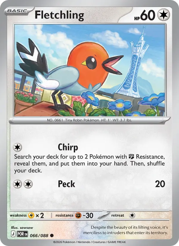 Fletchling - 066 - Perfect Order - LevelupCards.nl