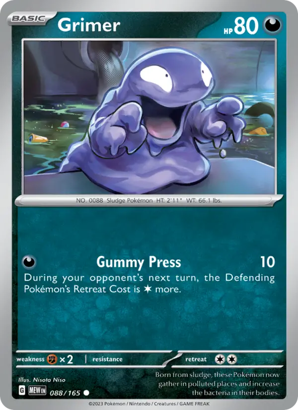 Grimer - 088 - 151 - LevelupCards.nl