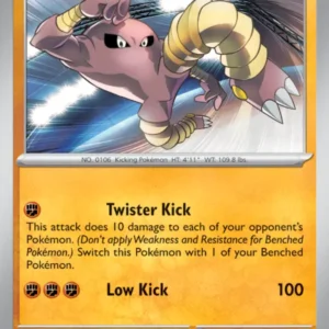 Hitmonlee - 106 - 151 - LevelupCards.nl