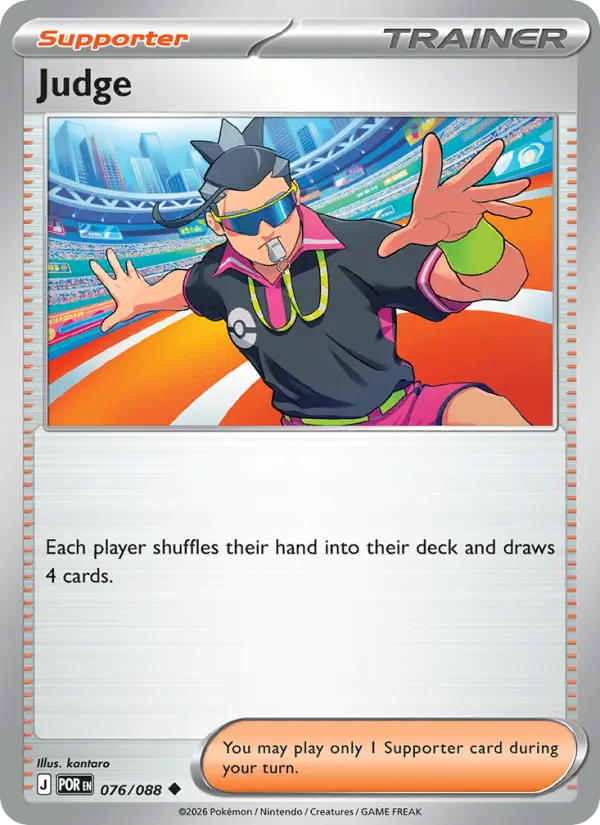 Judge - 076 - Perfect Order - LevelupCards.nl