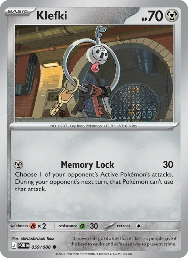 Klefki - 059 - Perfect Order - LevelupCards.nl