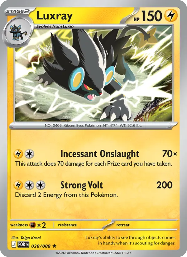 Luxray - 028 - Perfect Order - LevelupCards.nl