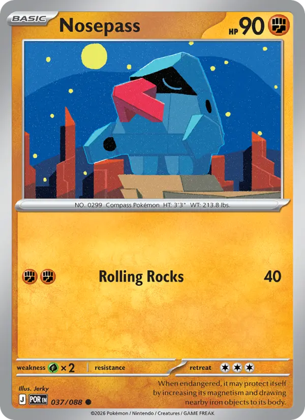 Nosepass - 037 - Perfect Order - LevelupCards.nl