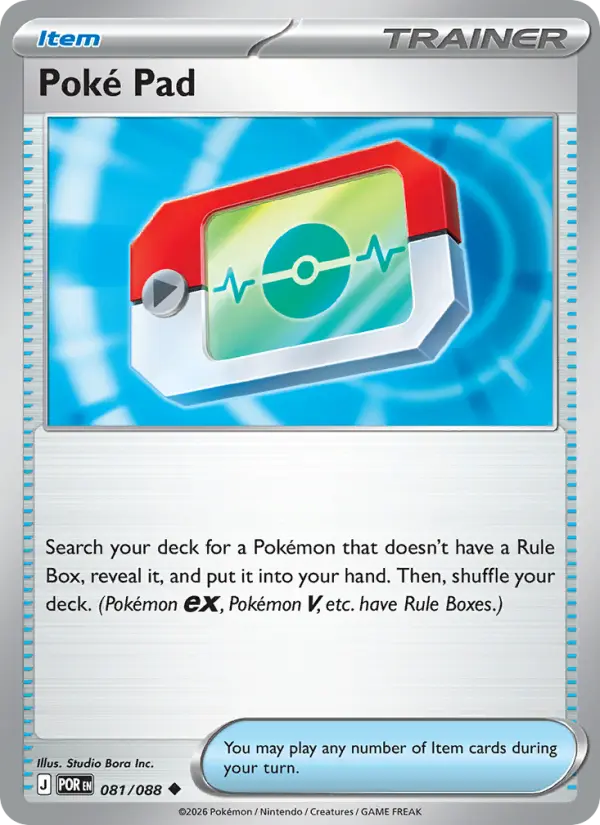 Poké Pad - 081 - Perfect Order - LevelupCards.nl