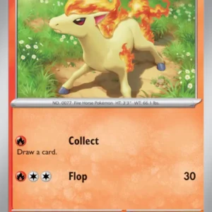 Ponyta - 077 - 151 - LevelupCards.nl