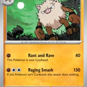 Primeape - 057 - 151 - LevelupCards.nl