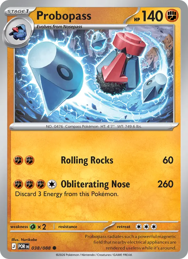 Probopass - 038 - Perfect Order - LevelupCards.nl