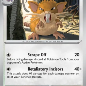 Raticate - 061 - Perfect Order - LevelupCards.nl