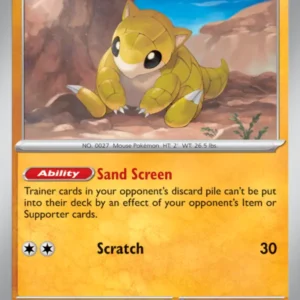Sandshrew - 027 - 151 - LevelupCards.nl