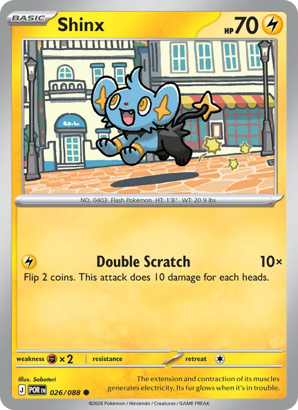 Shinx - 026 - Perfect Order - LevelupCards.nl