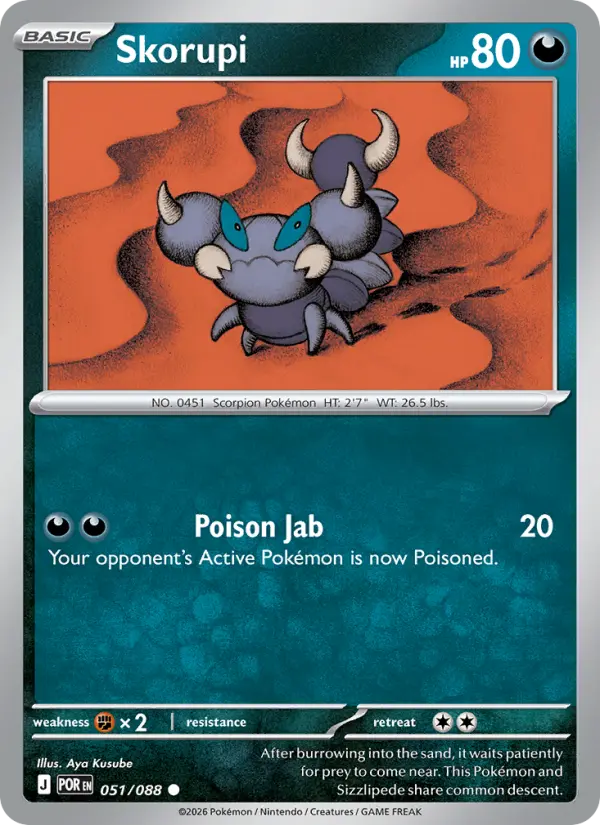 Skorupi - 051 - Perfect Order - LevelupCards.nl