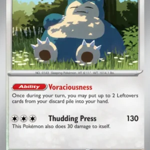 Snorlax - 143 - 151 - LevelupCards.nl
