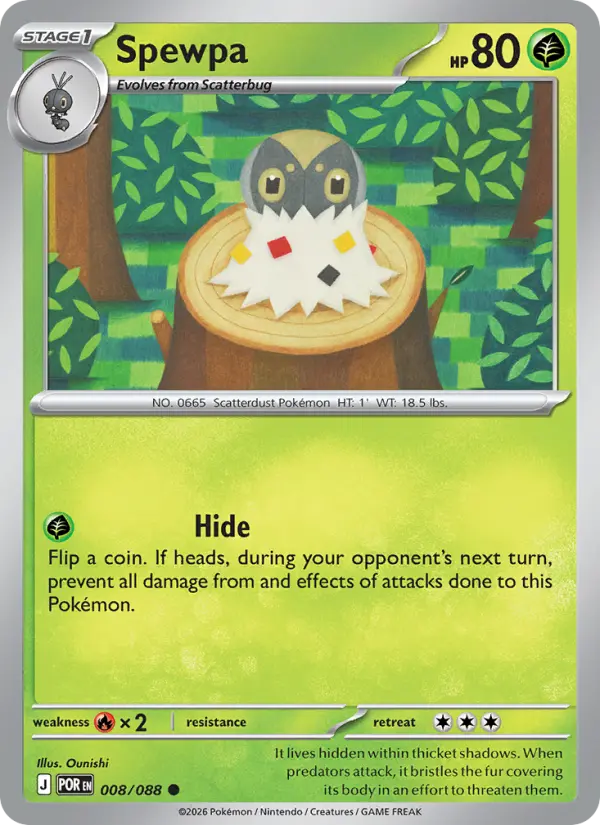 Spewpa - 008 - Perfect Order - LevelupCards.nl
