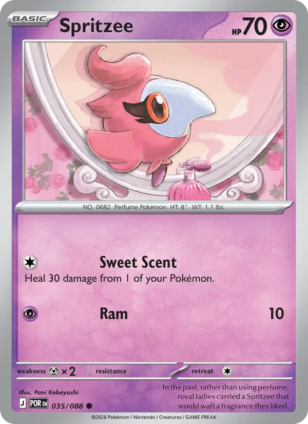 Spritzee - 035 - Perfect Order - LevelupCards.nl
