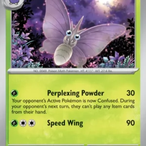 Venomoth - 049 - 151 - LevelupCards.nl