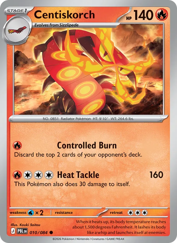Centiskorch - 010 - Pitch Black - LevelupCards.nl