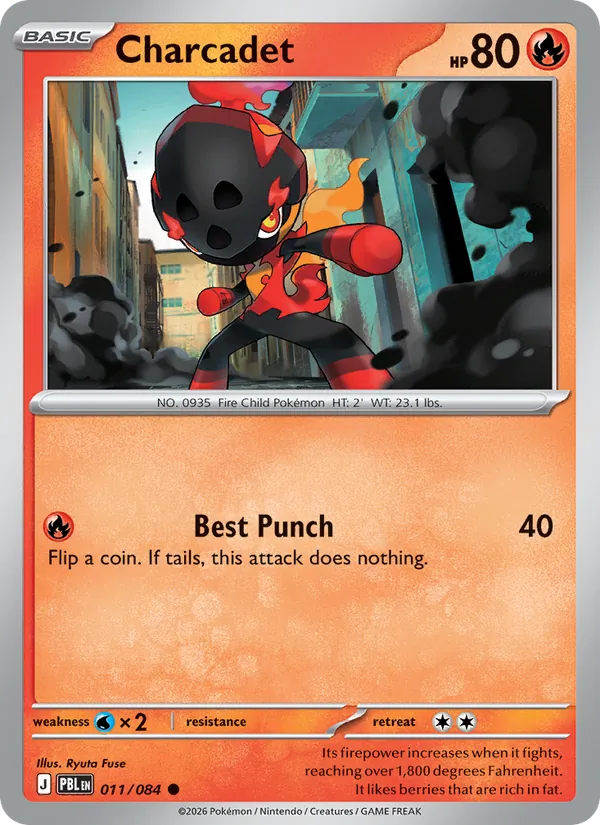 Charcadet - 011 - Pitch Black - LevelupCards.nl