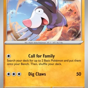 Drilbur - 046 - Pitch Black - LevelupCards.nl