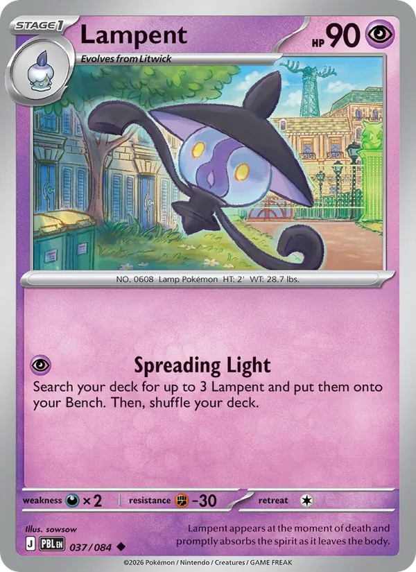 Lampent - 037 - Pitch Black - LevelupCards.nl