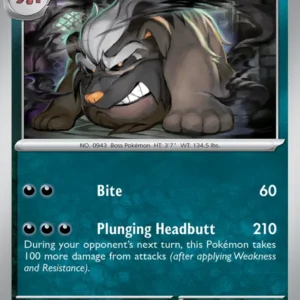 Mabosstiff - 058 - Pitch Black - LevelupCards.nl