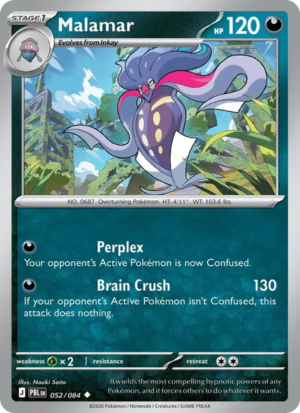 Malamar - 052 - Pitch Black - LevelupCards.nl