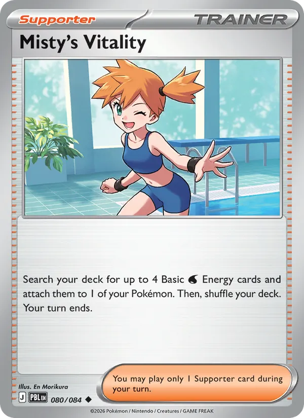 Misty's Vitality - 080 - Pitch Black - LevelupCards.nl