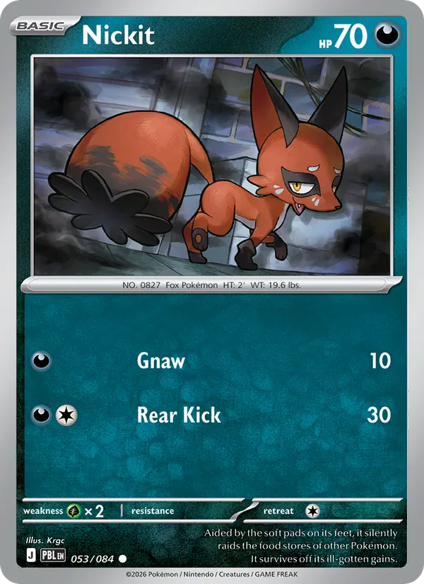 Nickit - 053 - Pitch Black - LevelupCards.nl