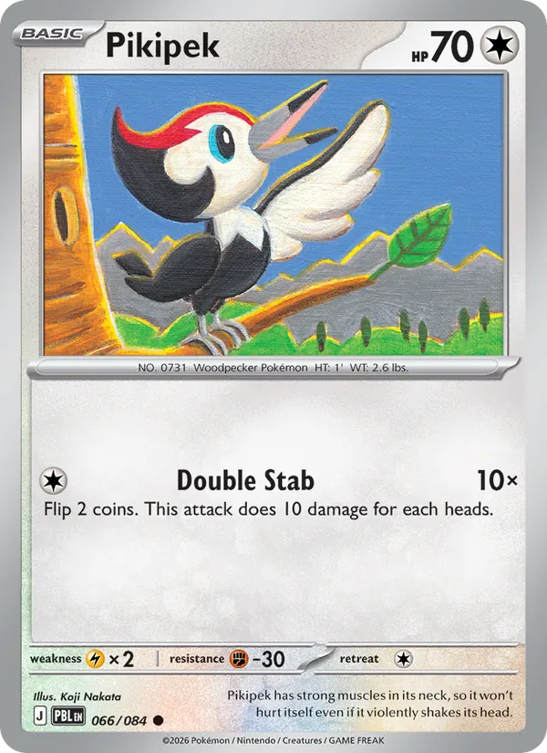 Pikipek - 066 - Pitch Black - LevelupCards.nl