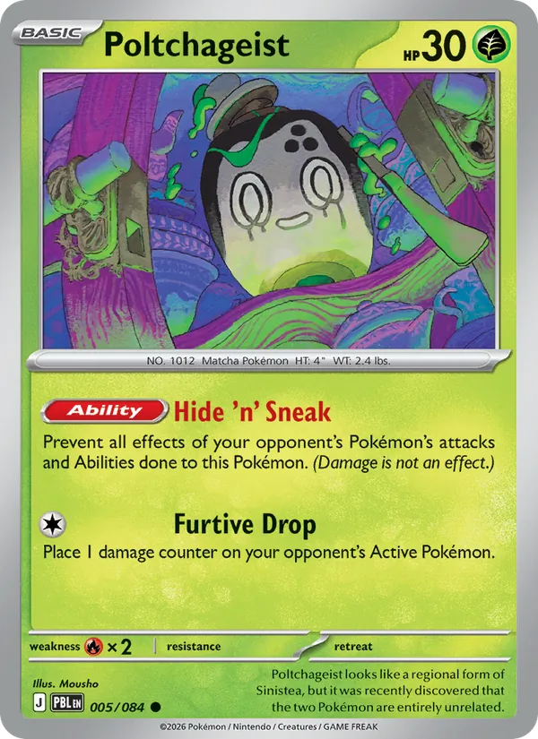 Poltchageist - 005 - Pitch Black - LevelupCards.nl