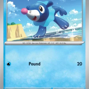 Popplio - 018 - Pitch Black - LevelupCards.nl