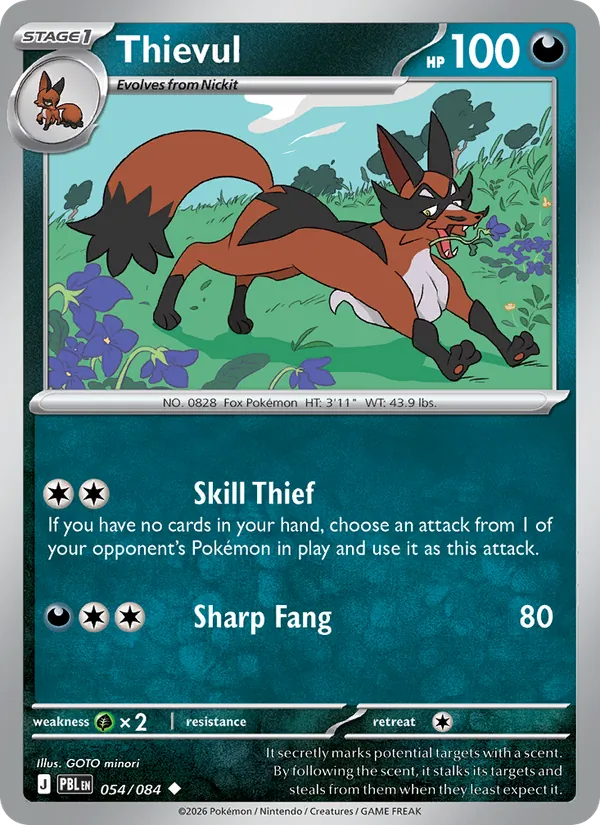 Thievul - 054 - Pitch Black - LevelupCards.nl