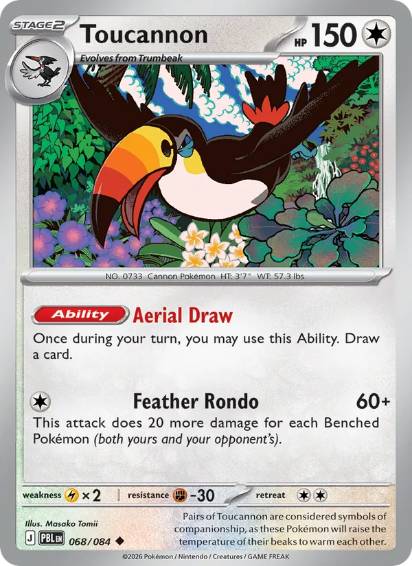 Toucannon - 068 - Pitch Black - LevelupCards.nl
